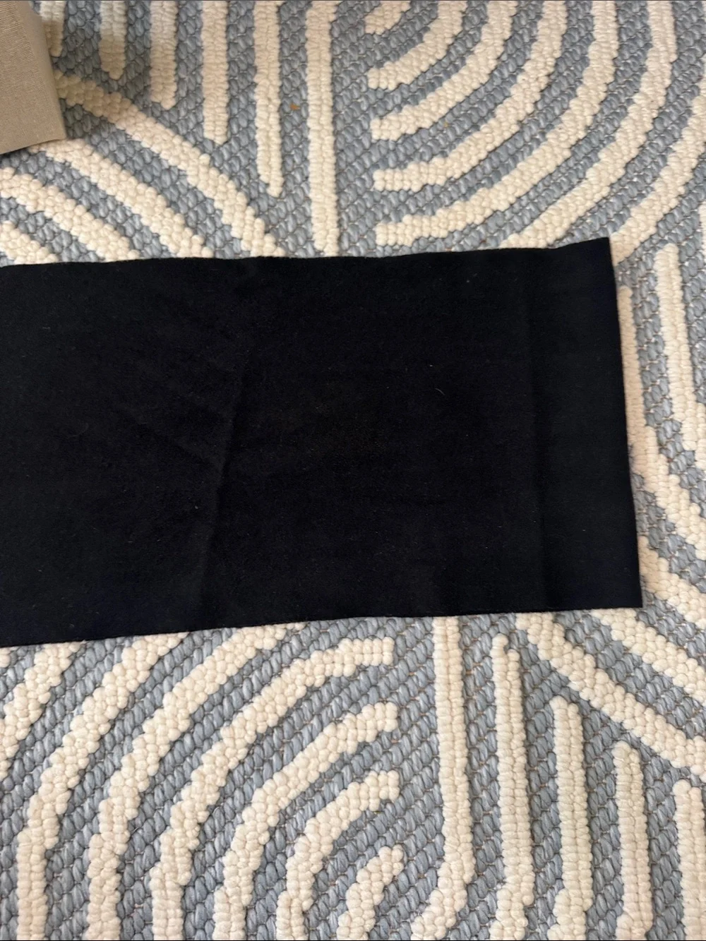 Portolano 100% Cashmere Scarf Black Fringe Luxury Soft Winter Wrap Made in China